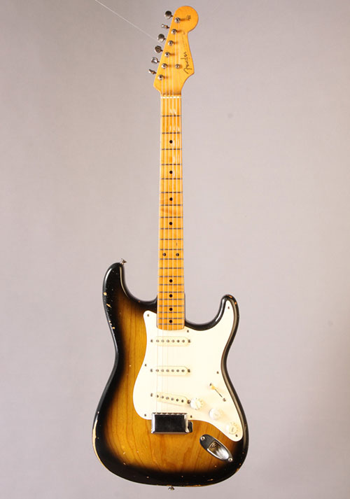 1955 Fender Stratocaster 2 Tone Sunburst: タゴのロケンローブログ