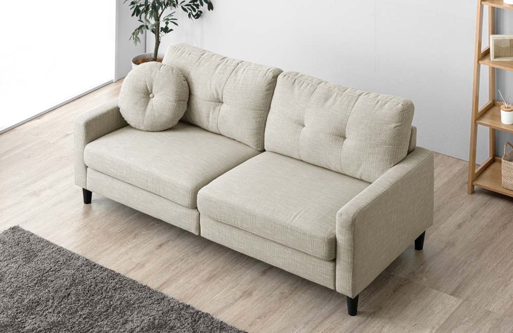 □宅配便で届く3人掛けソファに新色登場 | タンスのゲン株式会社