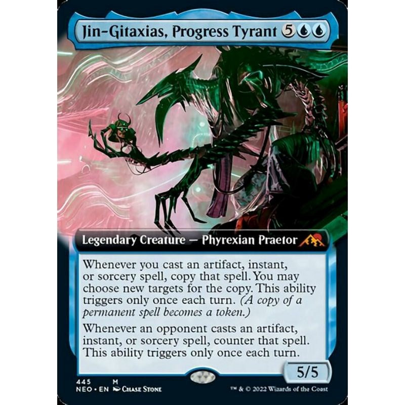 Magic Single - Jin-Gitaxias, Progress Tyrant (Extended art) (Foil