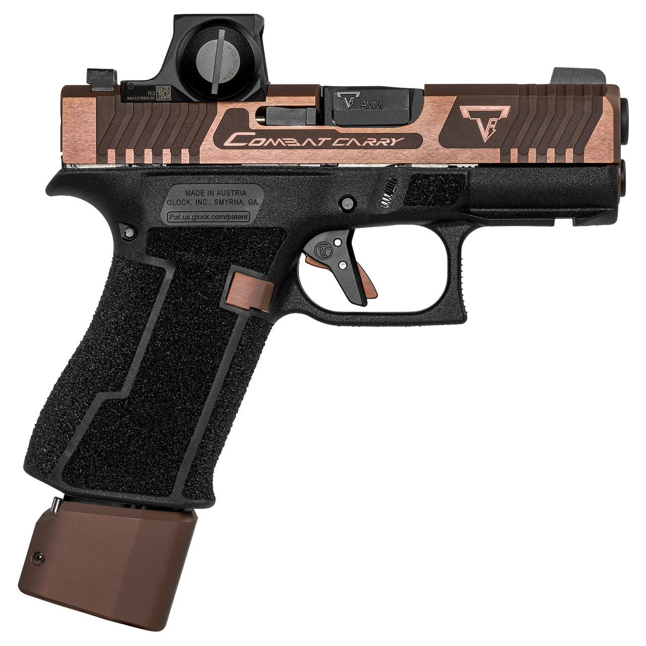 TARAN TACTICAL GLOCK 43X COPPERHEAD Combat Carry with optic – Tee