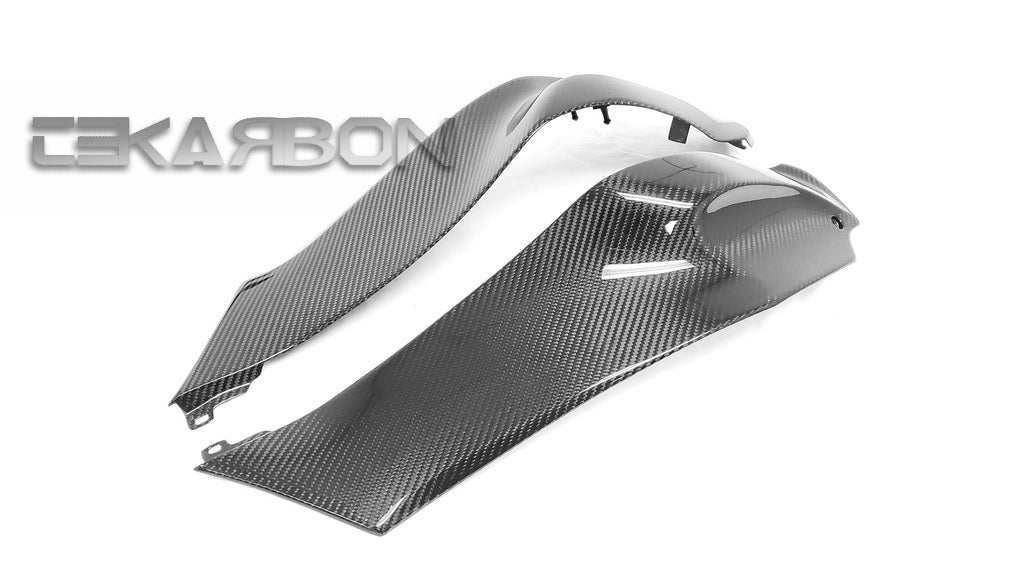 Tekarbon :: 2011 - 2016 Kawasaki ZX10R Carbon Fiber Side Tank Panels