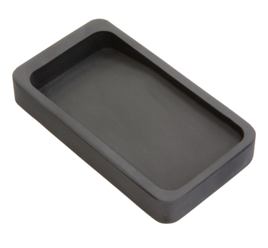 硯石】 上本石角型硯 四五平