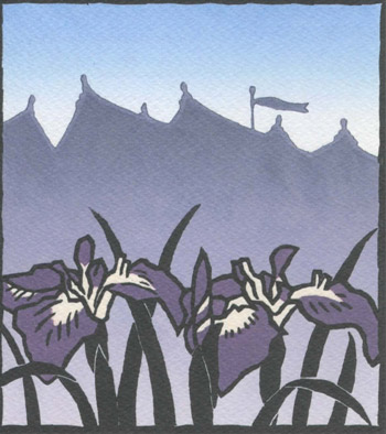 寺司勝次郎の木版画 作品紹介－2｜屋根の版画家 寺司勝次郎