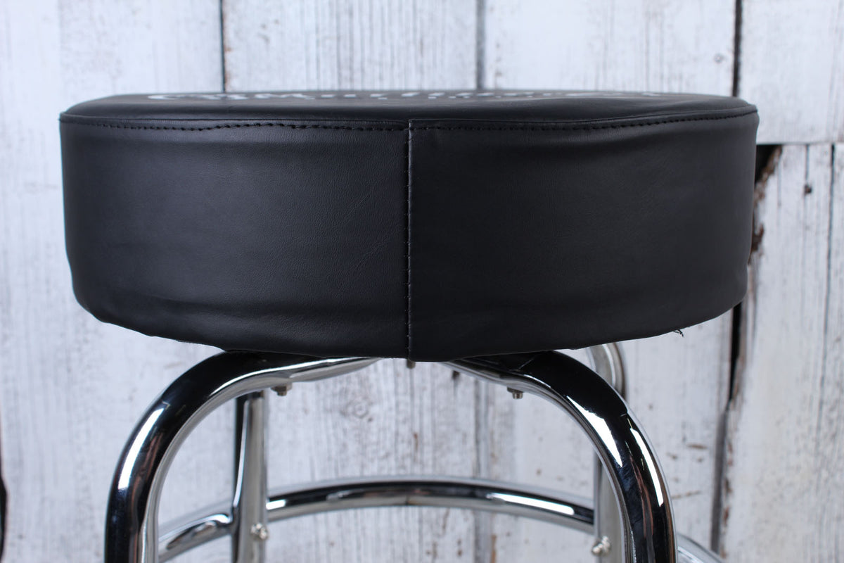 Martin Guitar Bar Stool Chrome Base Swivel Barstool – The Music Farm