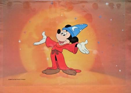 Mickey is 60 Magazine Mickey Mouse Sericel (Walt Disney 1988