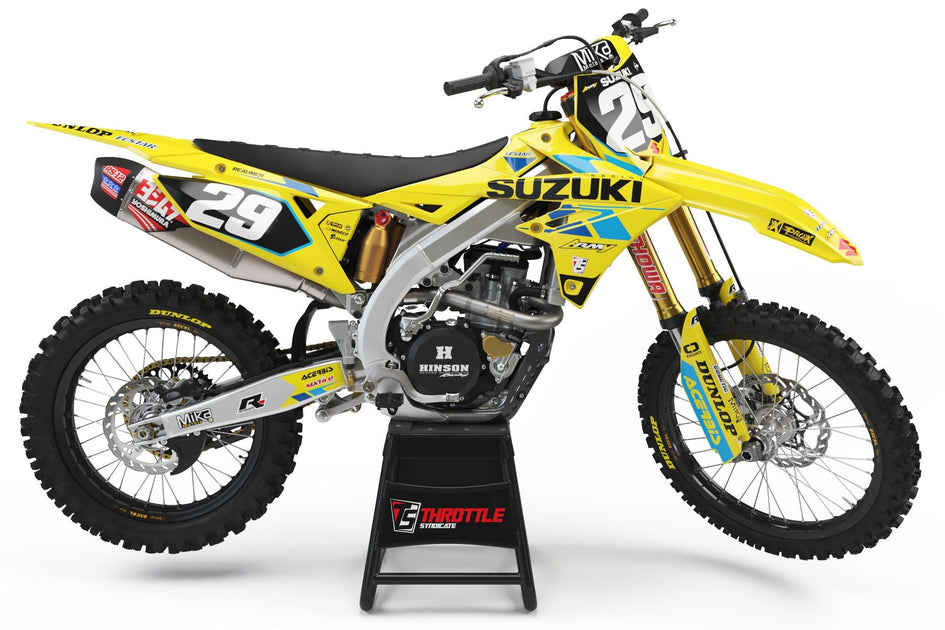 TEAM SUZUKI RM ARMY GRAPHIC KIT 2020 – Throttle Syndicate