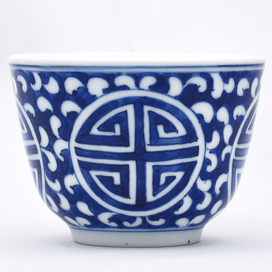景徳鎮茶杯・青花団寿杯｜中国茶器専門店の通販・天香茶行
