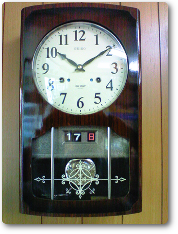 セイコー30日巻カギ巻柱時計修理2 – 【三田時計メガネ店】