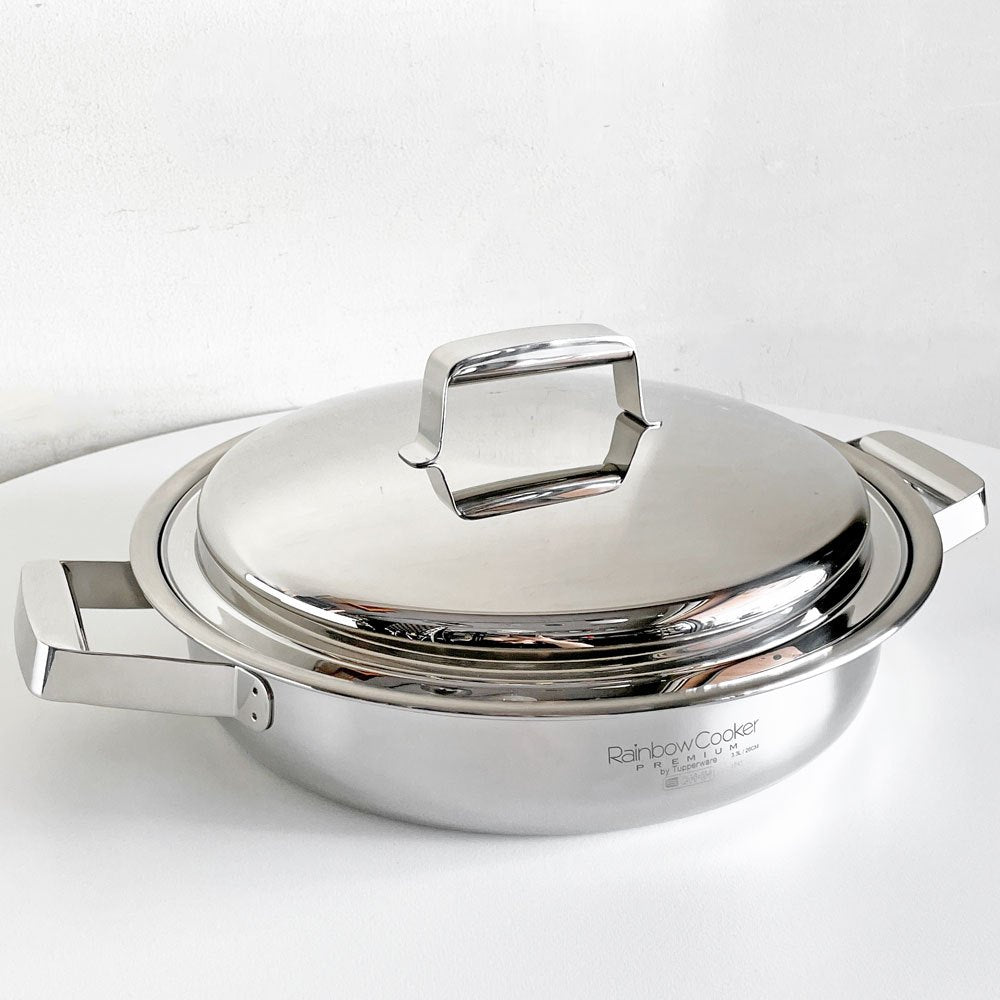 タッパーウェア Tupperware レインボークッカー プレミアム II 26cm 浅