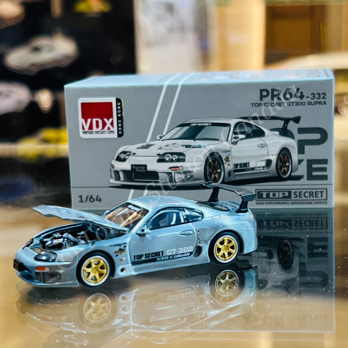 POPRACE 1/64 TOP SECRET GT300 SUPRA Raw Material HKTS x VDX 2025