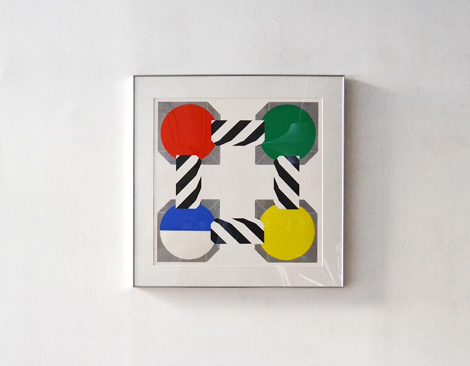 Silkscreen “Quatre Balles” / 菅井 汲 - METROCS Tokyo