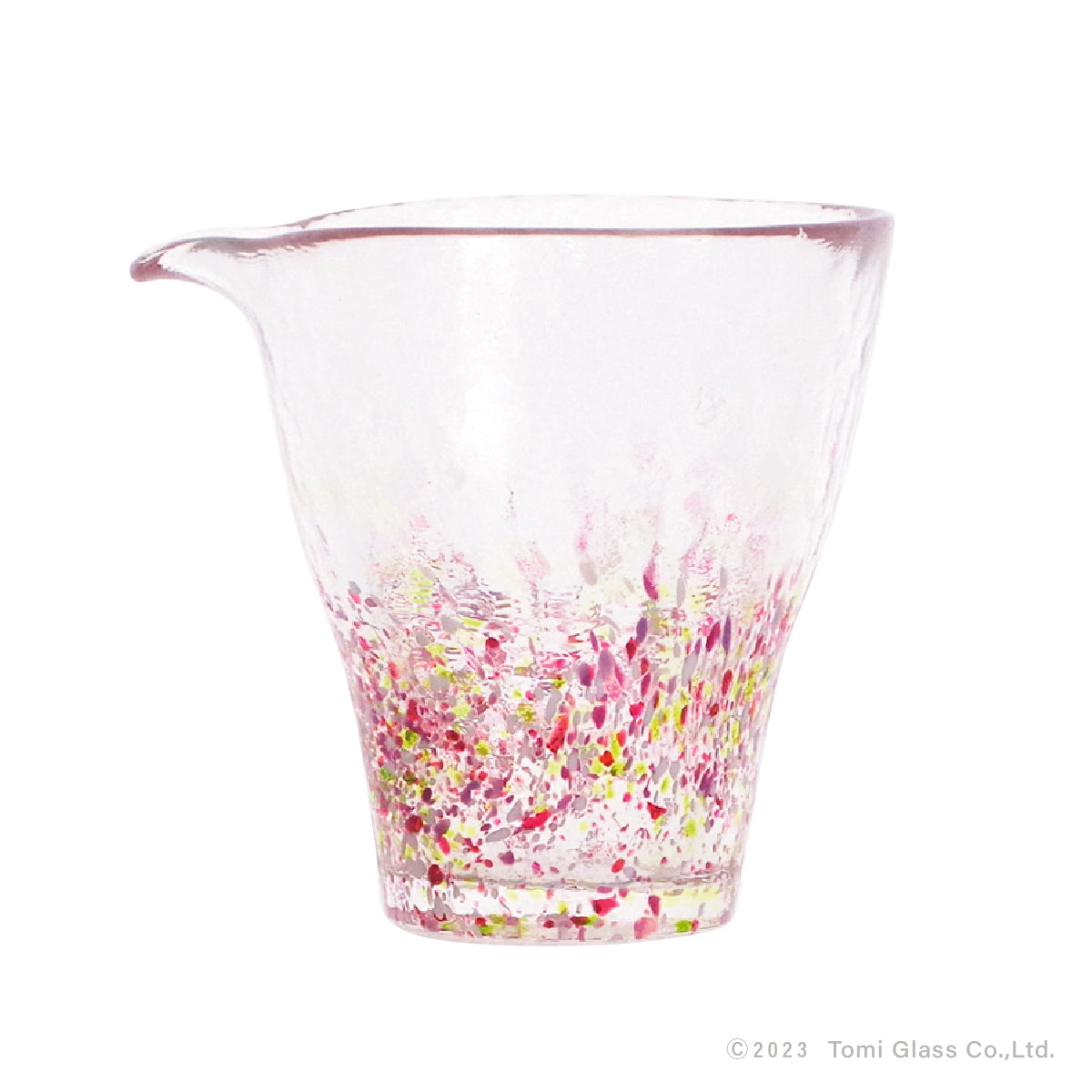 江戸硝子｜うきよ｜片口｜藤ざくら｜TOMICRAFT(トミクラフト)公式