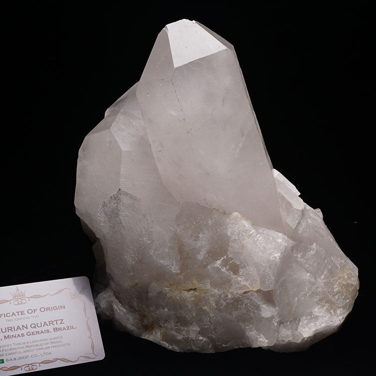 水晶クラスター 4.3Kg ブラジル ミナスジェライス州 コリント産 証明書