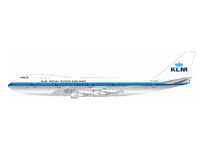 JFox Models 【予約商品】747-200B KLMオランダ航空 Donau PH-BUB 1