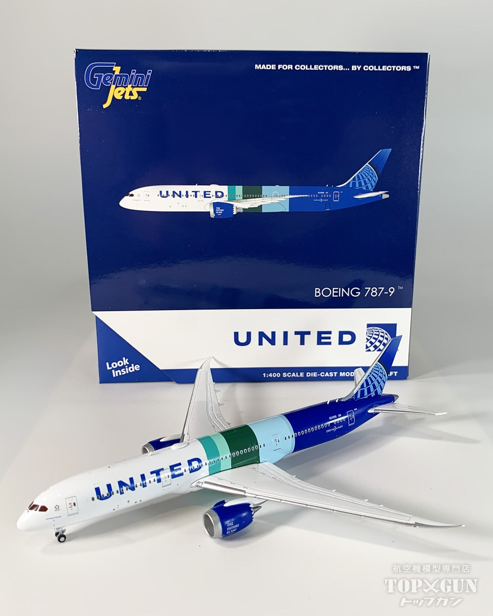 GeminiJets 787-9 ユナイテッド航空 「The Future is SAF」 N24988 1
