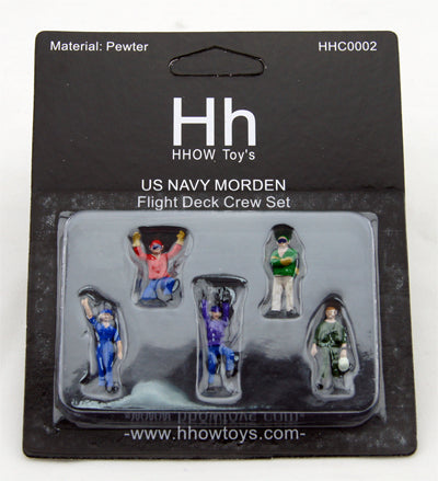 Hhowtoys アメリカ海軍空母 フライトデッキクルーセット（No.2） 1/72