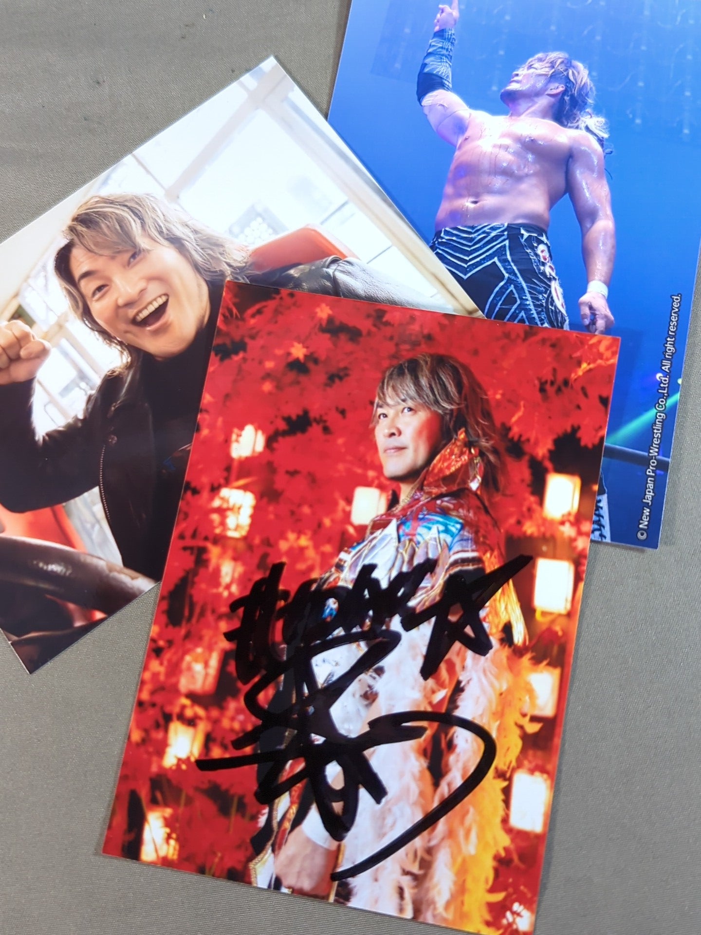 棚橋弘至 直筆サイン入り ブロマイド② – 闘道館