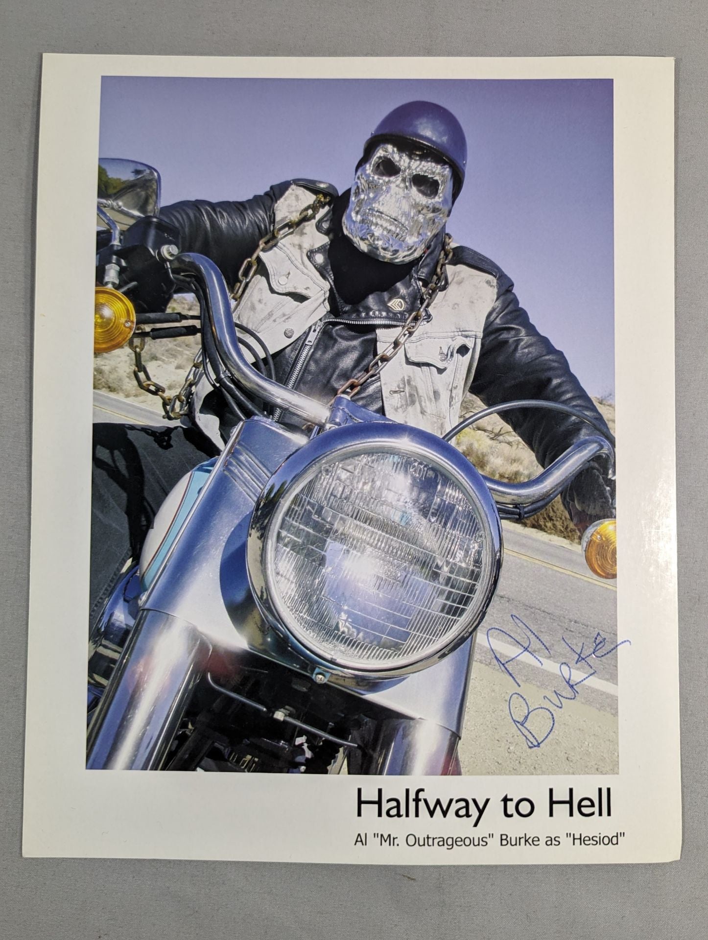 アル・バーク 直筆サイン入り ポートレート(A-2) – 闘道館