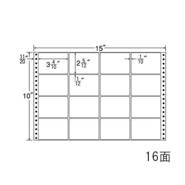 商品詳細表示｜東洋印刷 - ナナフォーム Mﾀｲﾌﾟ MX15E