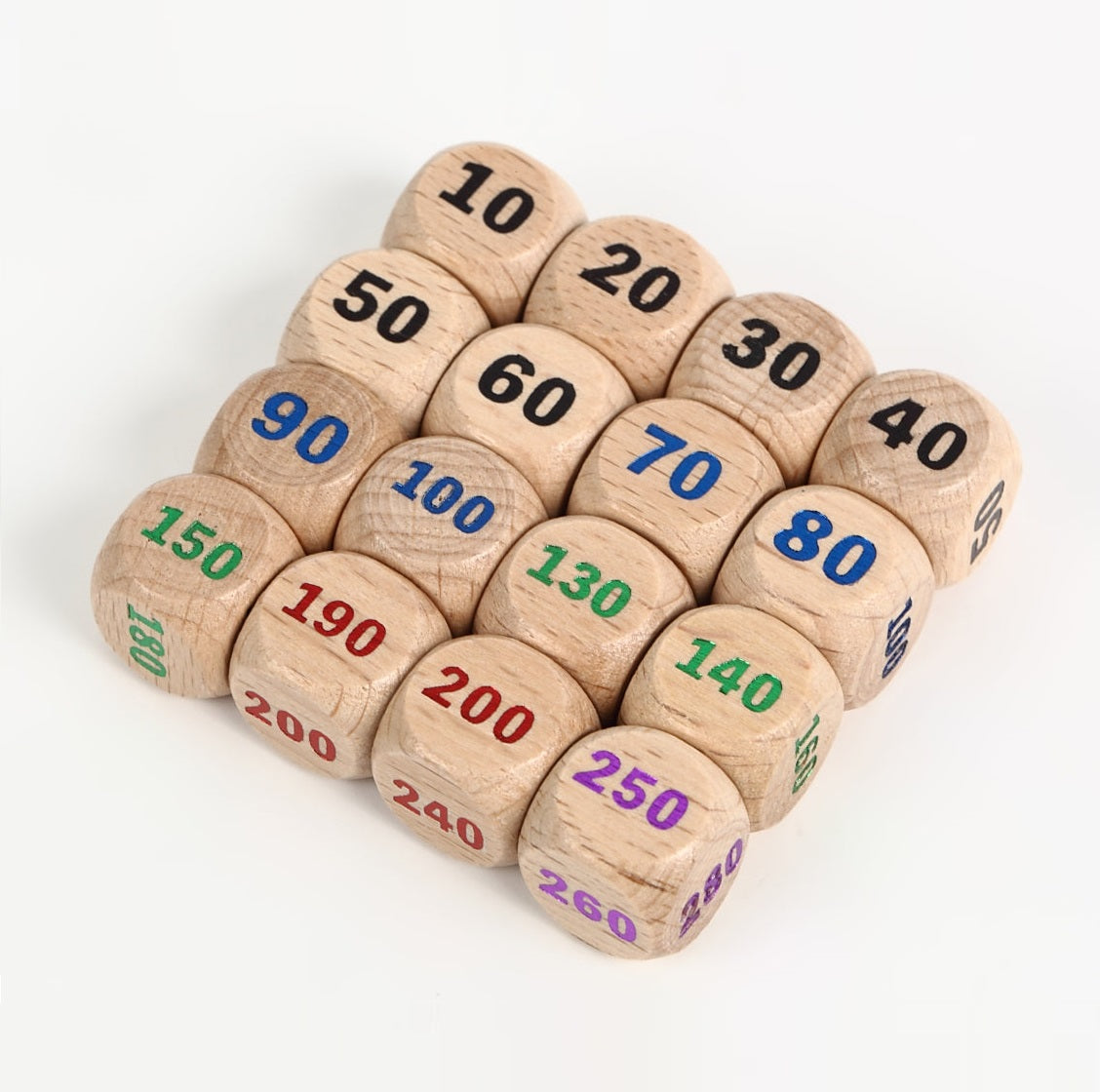 TOYGER ダメージダイス 木製16個入り ポケモンカードゲームにも対応