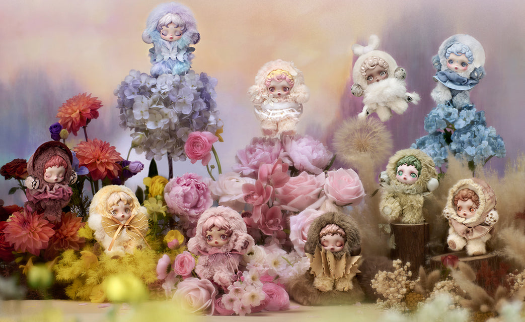 Skullpanda L'impressionnisme Series Vinyl Plush Pendant – TOYSEZ