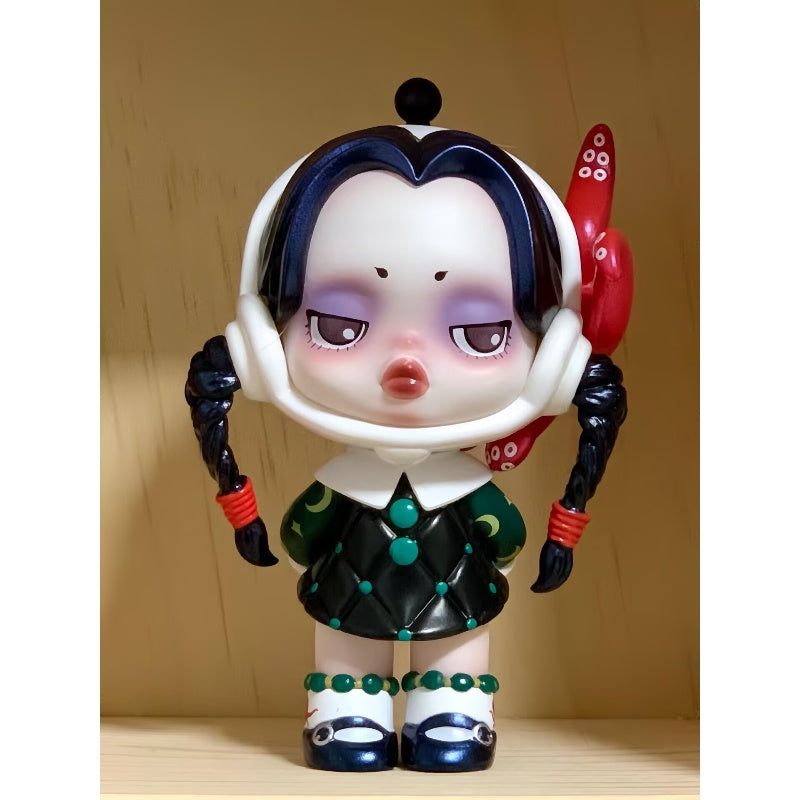 Skullpanda X The Addams Family Series Quiet Wednesday – TOYSEZ