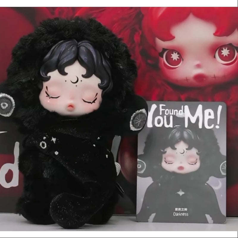 Skullpanda You Found Me Series Plush Doll Pendant Darkness – TOYSEZ