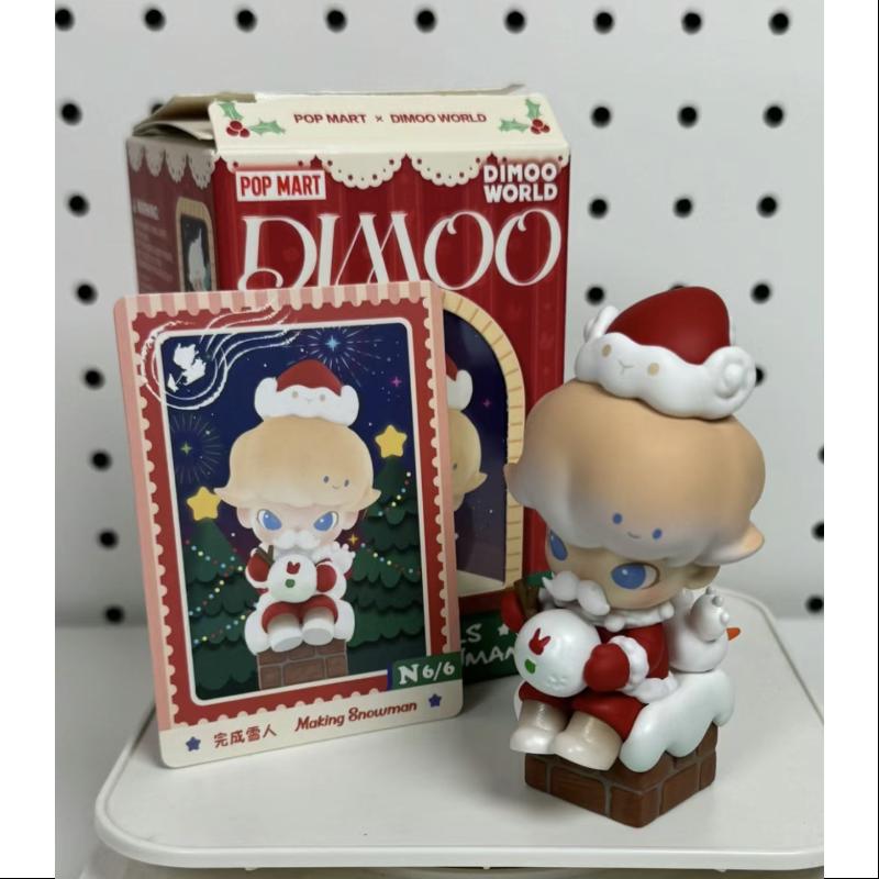 DIMOO Letters from Snowman Series MAKING SNOWMAN – TOYSEZ
