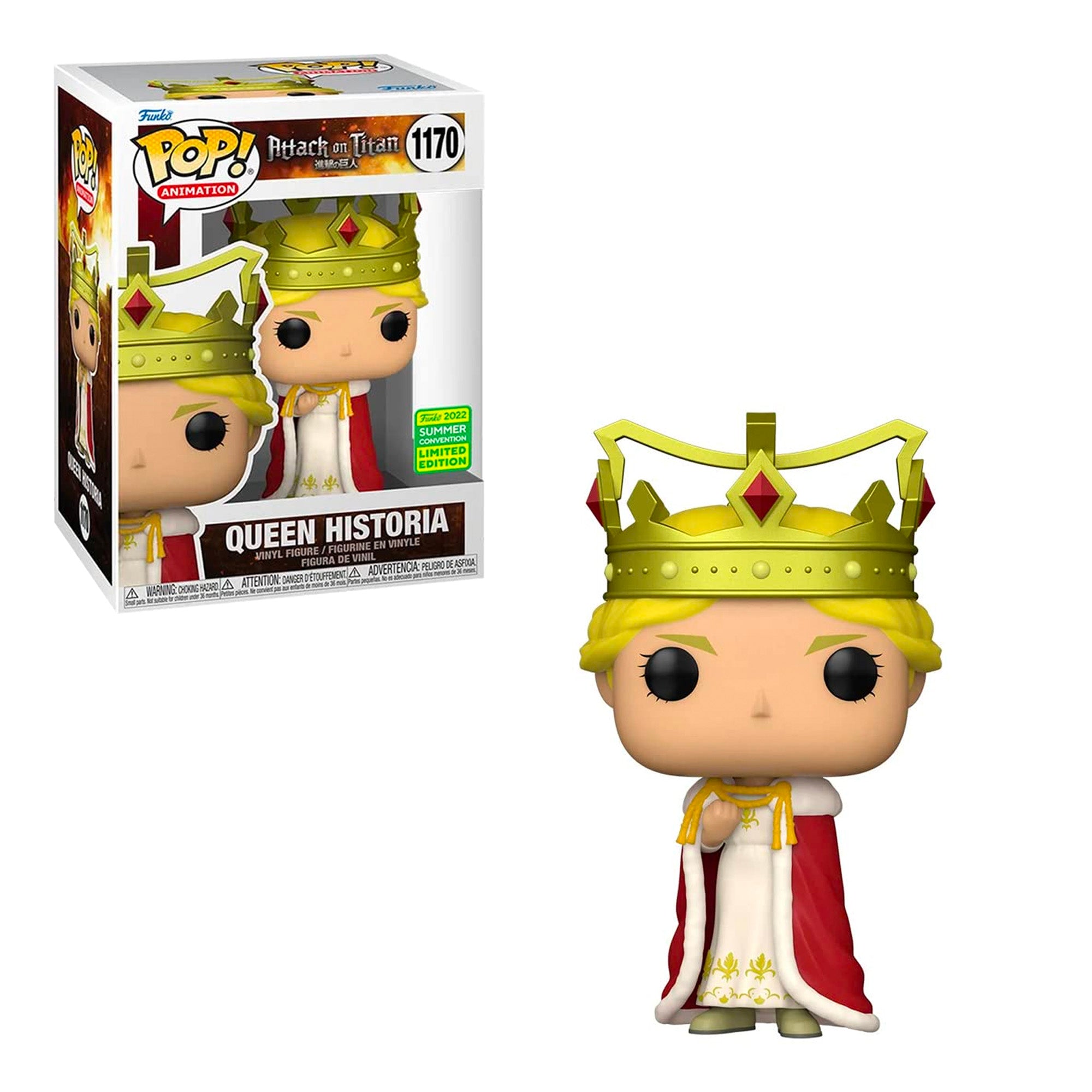 Funko Pop! Animation: Attack on Titan - Queen Historia #1170 2022