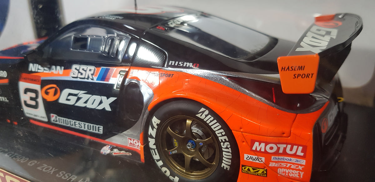 1:18 Autoart Nissan Fairlady Z JGTC 2004 G Zox SSR Hasemi #3