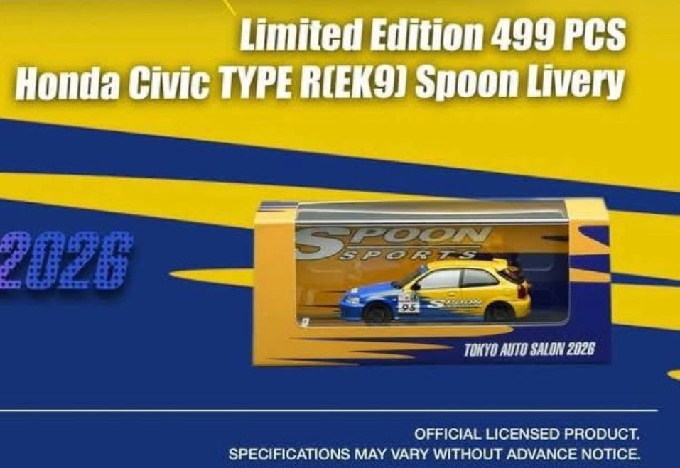 TAS2026] MotorHelix Honda Civic Type R EK9 Spoon Livery TAS 2026 1