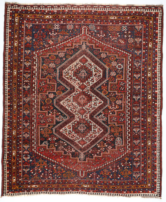Antique Shirazi Qashqai Carpet – Karavan Treasures from Turkey