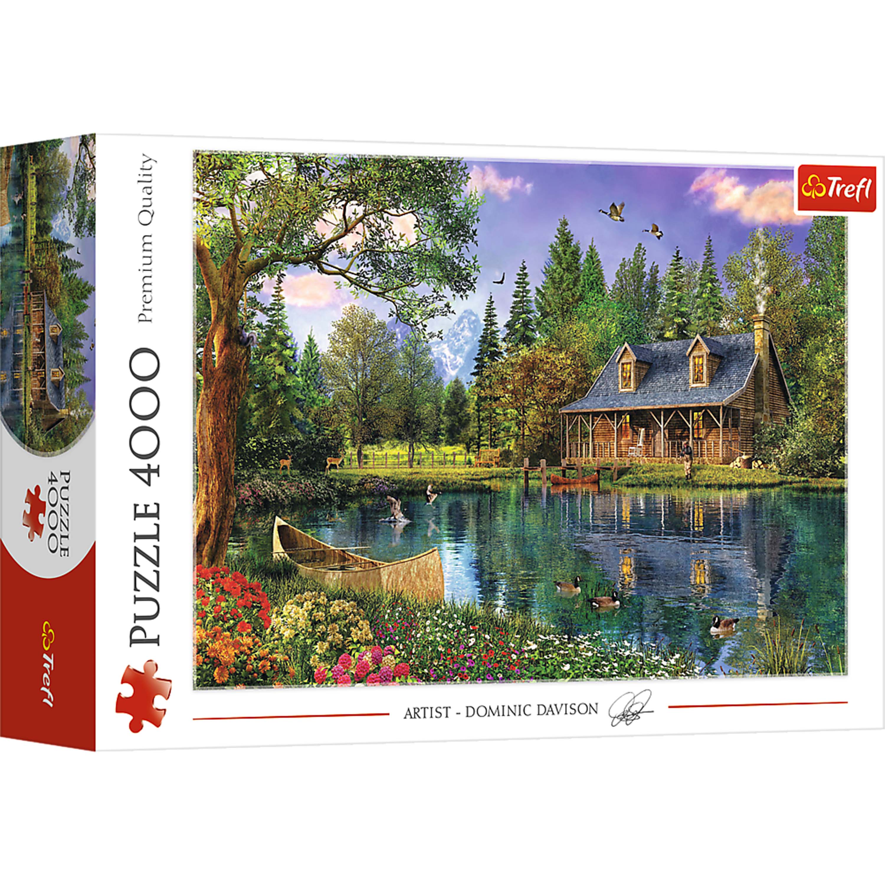 Trefl Red 4000 Piece Puzzle - Afternoon idyll / MGL – Trefl USA