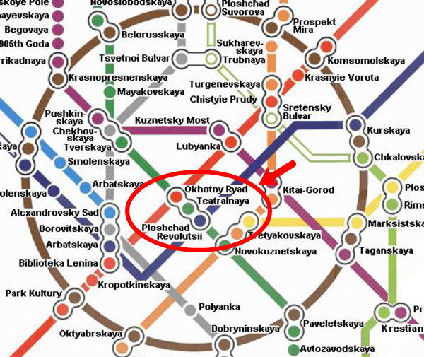 ロシア語不要！モスクワ『メトロ（地下鉄）』の乗車券の買い方と自動
