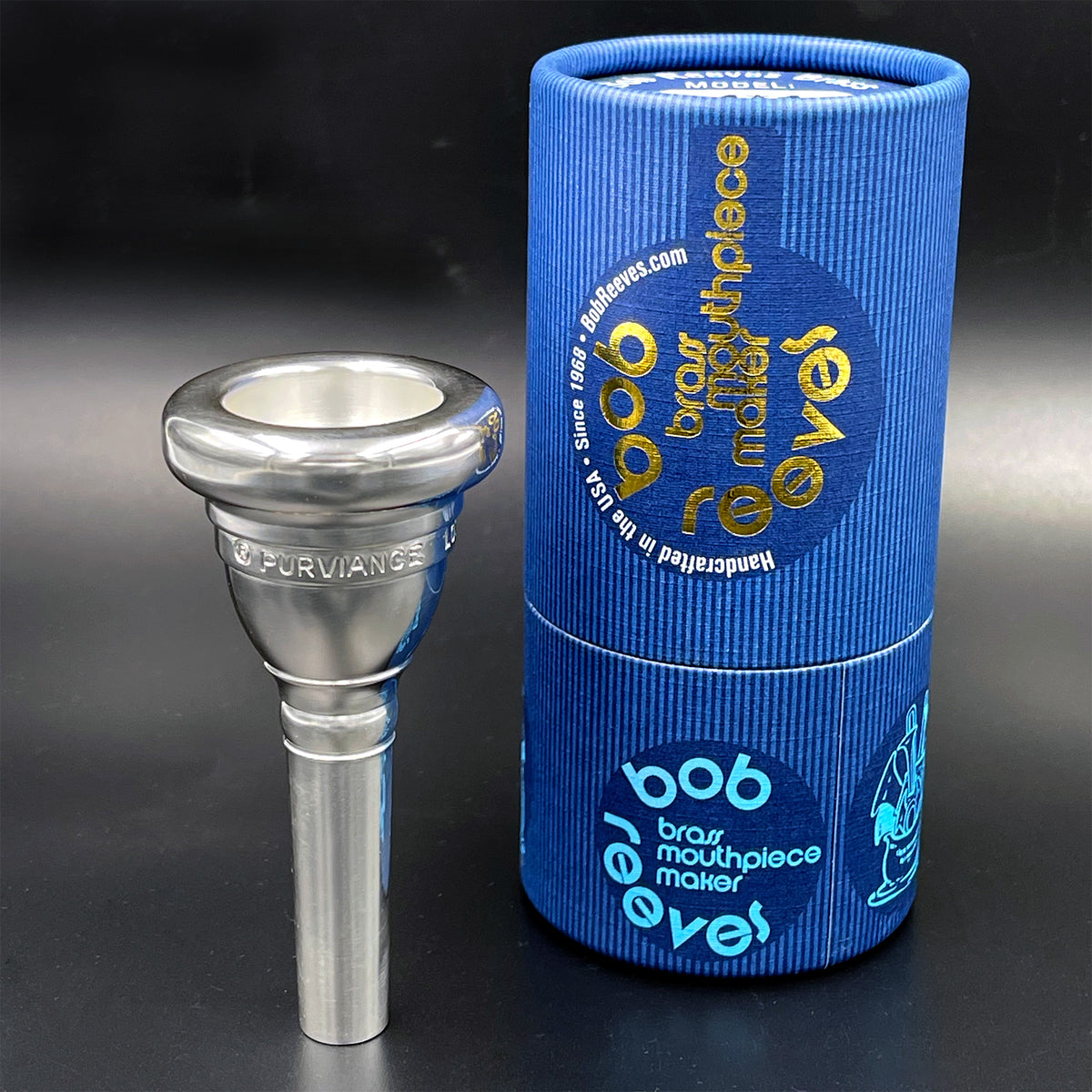 Vintage Purviance Trombone Mouthpiece – Bob Reeves Brass