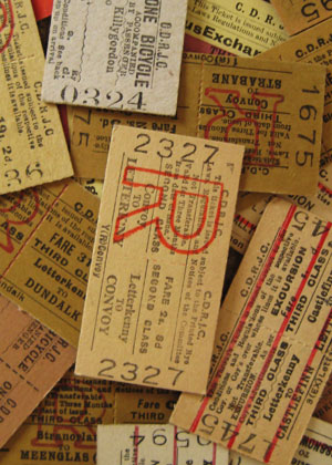 TRUCK ANTIQUE イギリス鉄道切符