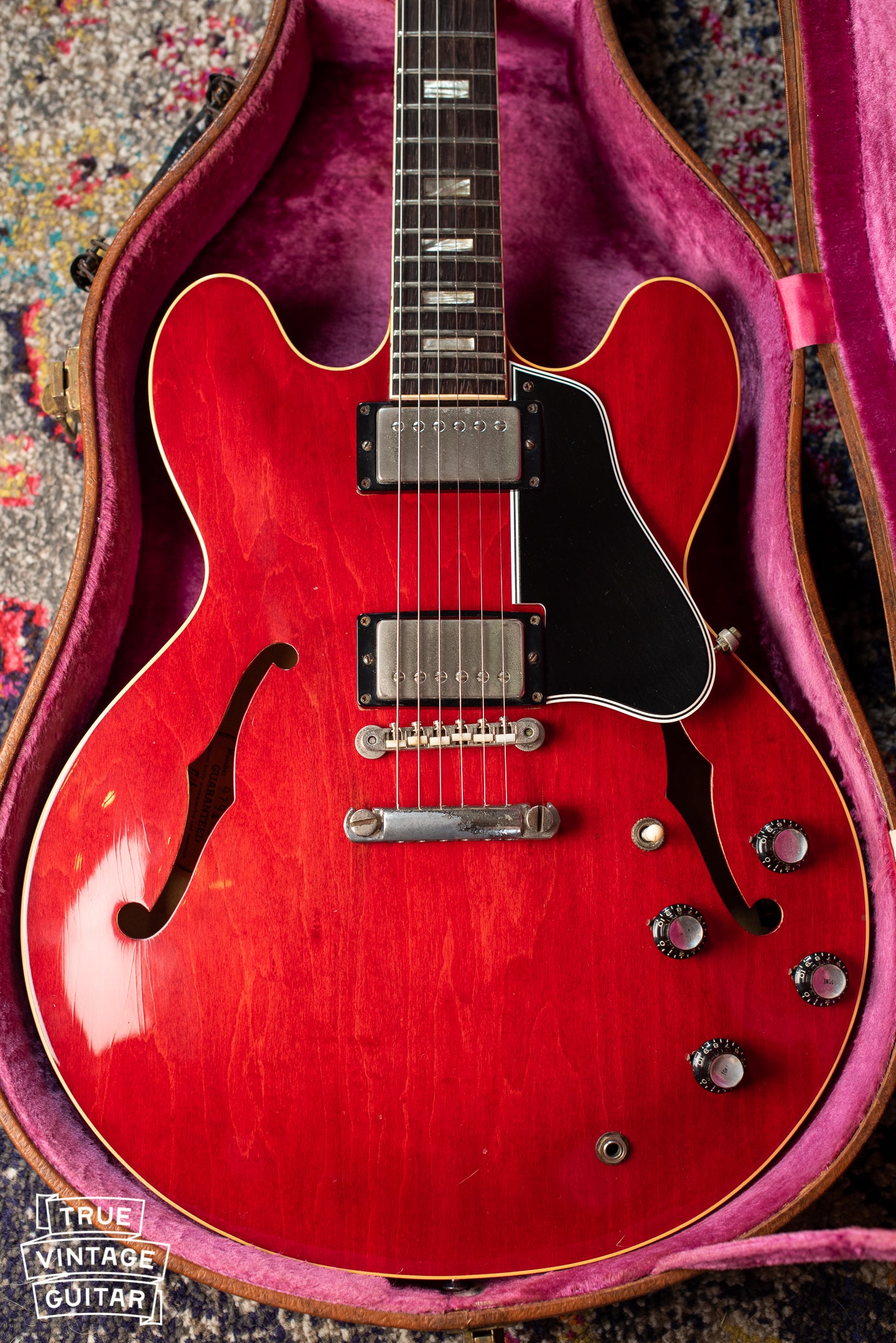 Gibson ES-335 1963 Red – True Vintage Guitar