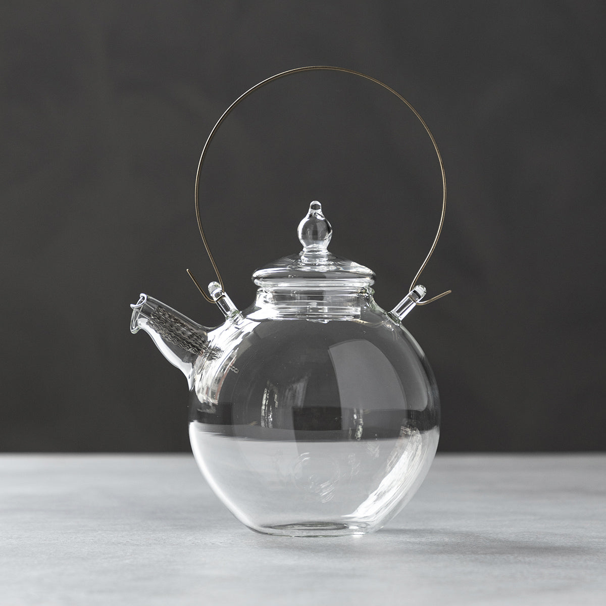 ガラス専門店｜硝子工房クラフト・ユー ｜まんまるポット 0.5L