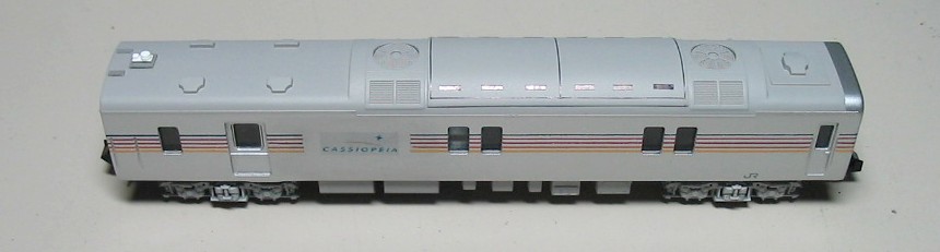 JR東日本ｶﾔ27-501ｶｼｵﾍﾟｱ用電源車完成画像