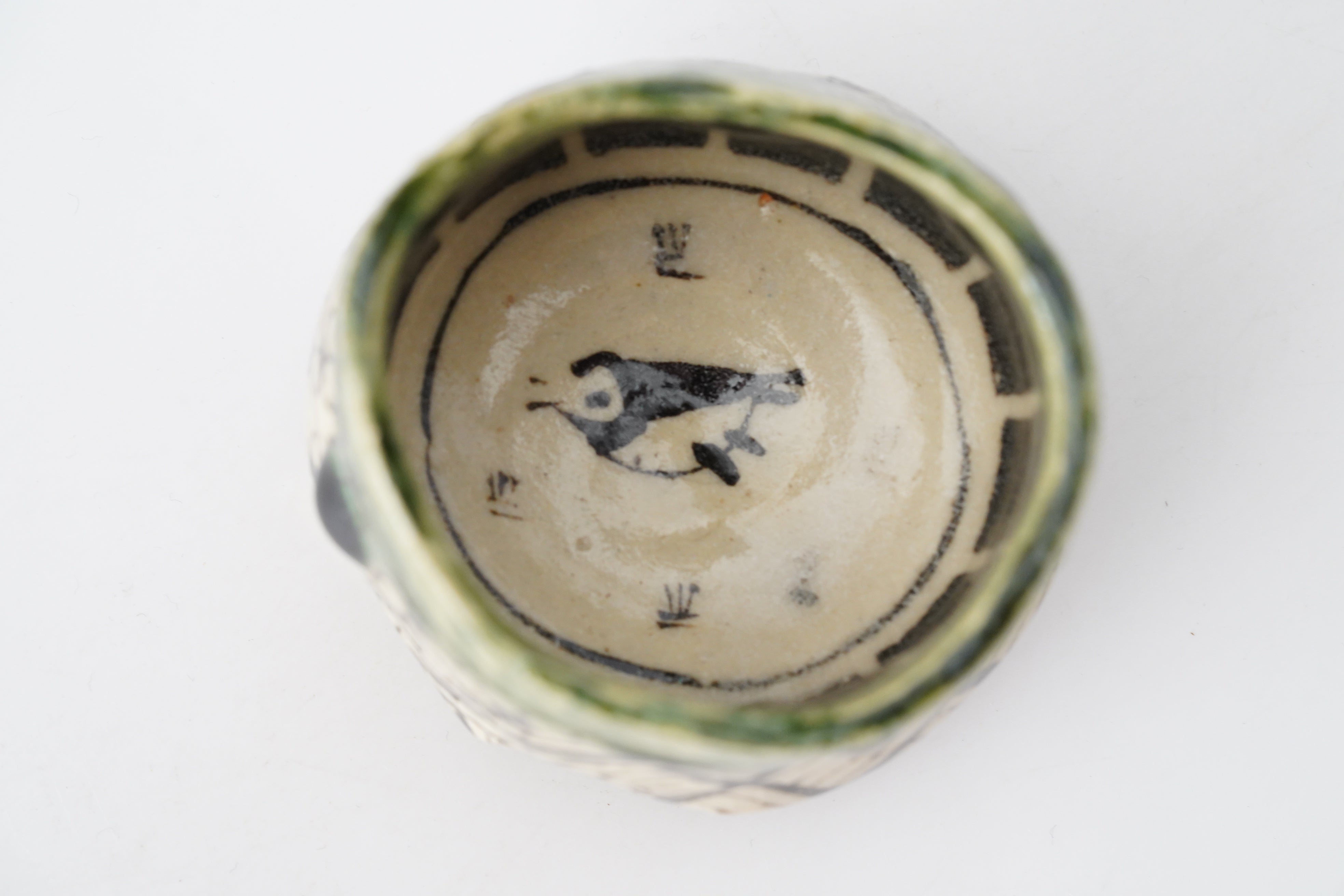 澤克典】織部ぐい呑 – うつわ御結