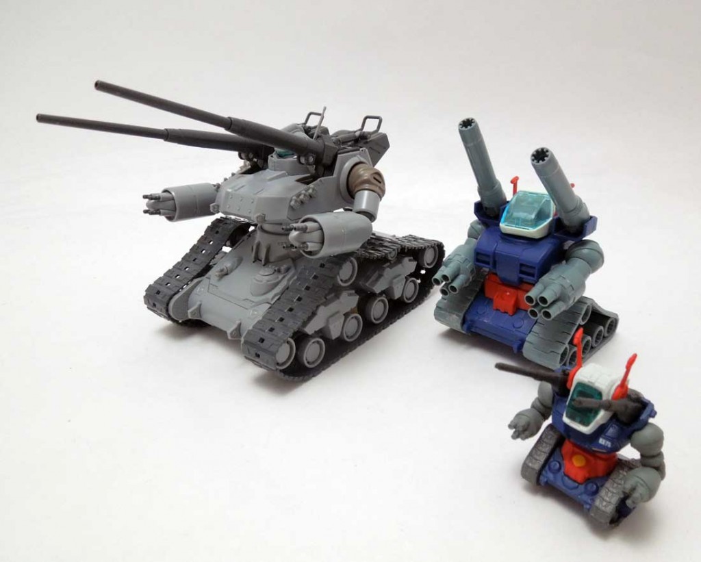 HG GUNDAM THE ORIGINRTX-65 ガンタンク初期型パチ組みレビューの巻