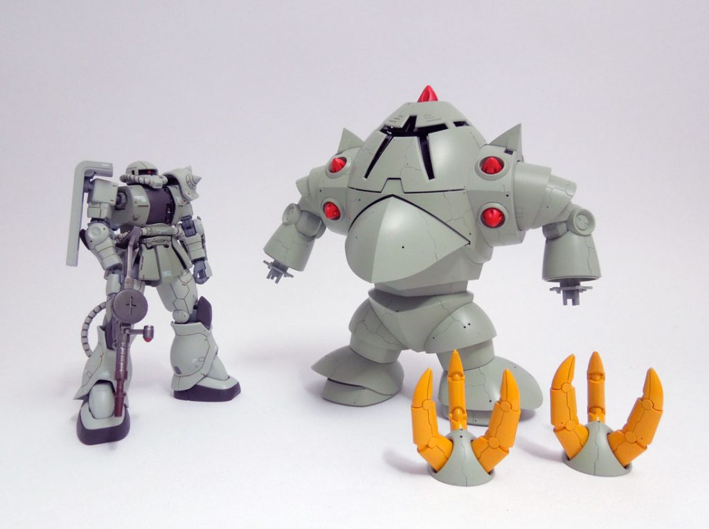 祝！2017年100体目の完成報告。HGUCゾック。 – UC-TIMELINE. ガンプラ