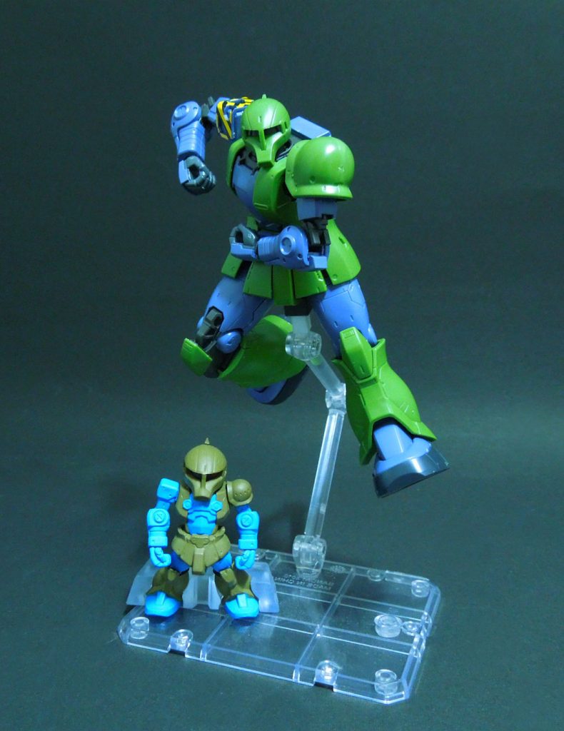 HGTO ザクI（デニム／スレンダー機）パチ組みレビュー。 – UC-TIMELINE