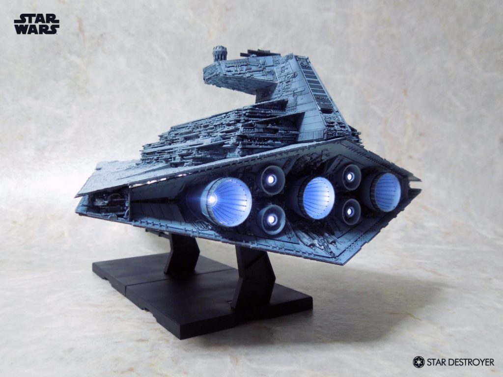 BANDAI SPIRITS 1/5000 スターデストロイヤー 完成報告。 – UC