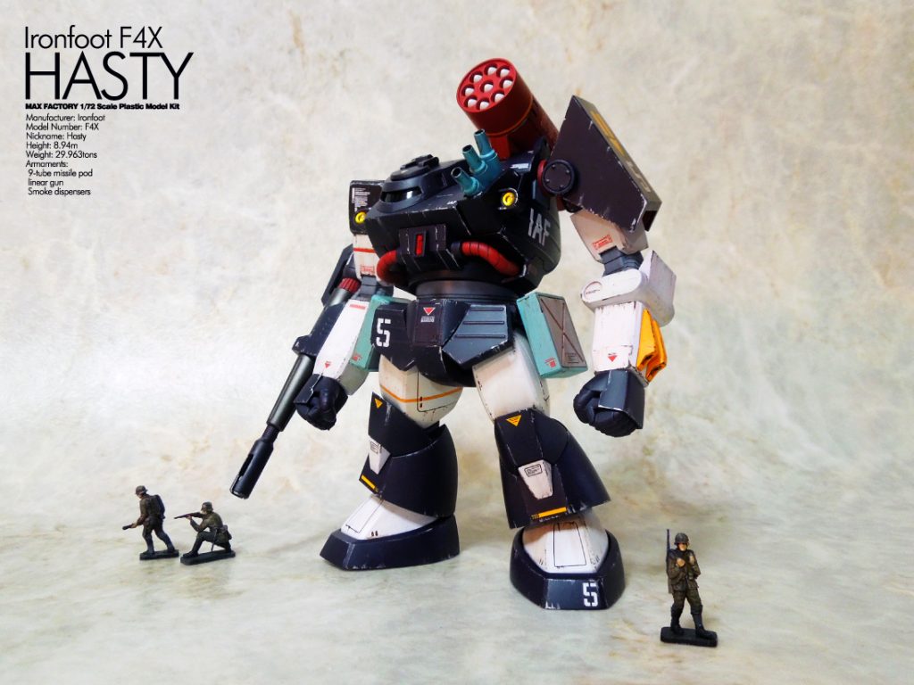 MAX FACTORY マックスファクトリー1/72 アイアンフット F4Xヘイスティ