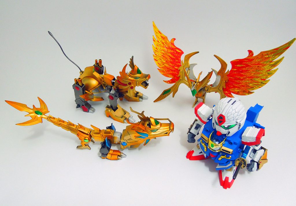 BB戦士 輝神大将軍 獅龍凰完成報告 その2。 – UC-TIMELINE. ガンプラ