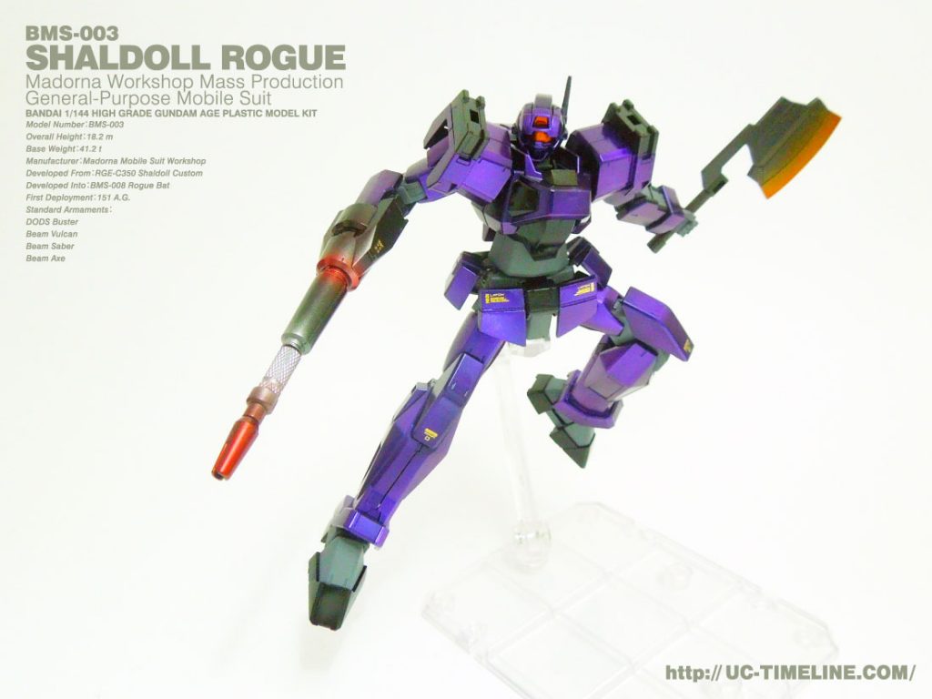 HGAGE シャルドール ローグ 完成報告。 – UC-TIMELINE. ガンプラ好き