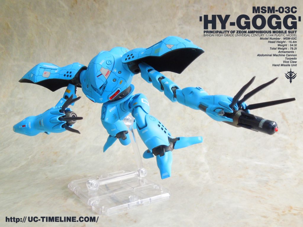 HGUC ハイゴッグ 完成報告。 – UC-TIMELINE. ガンプラ好きだけど難しい