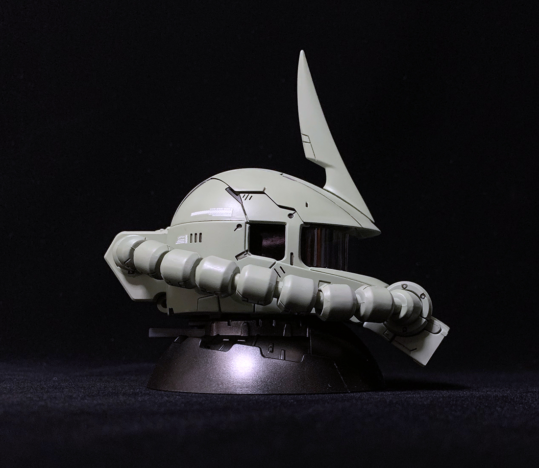 バンダイ ガシャポンEXCEED MODEL ザクヘッド完成報告。 – UC-TIMELINE