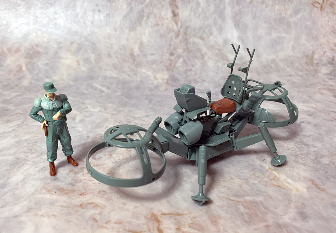 バンダイ_U.C.HARD GRAPH_ジオン公国軍 機動偵察セット_ワッパ – UC